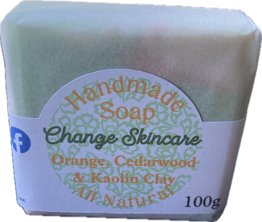 Cedarwood & Orange Natural Soap Bar