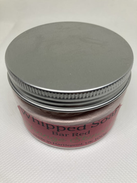 Bar Red Whipped Soap