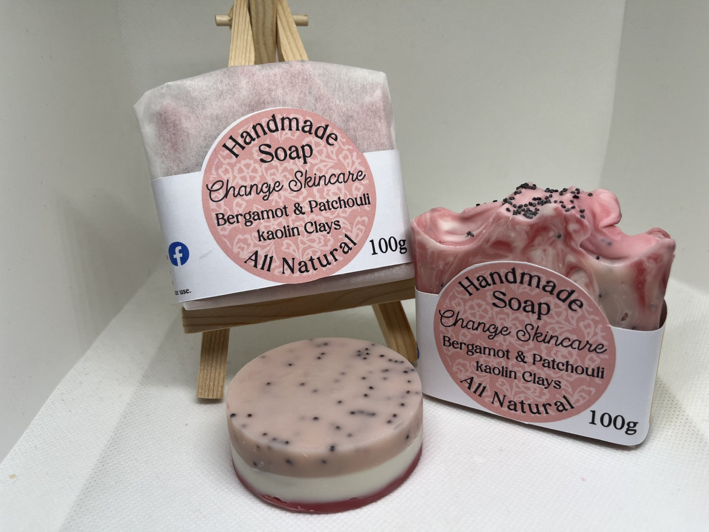 Bergamot, Patchouli & Kaolin Clay Soap Bar