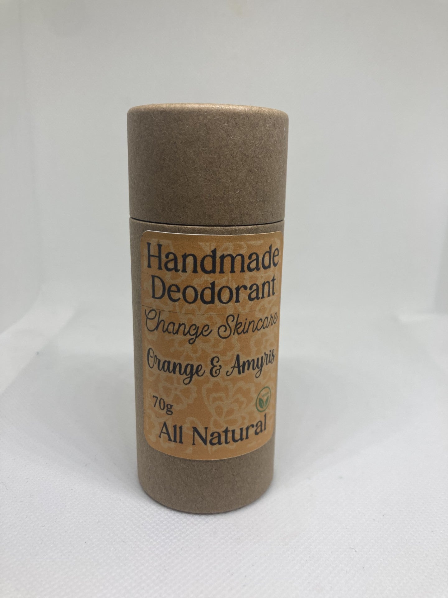 Natural Deodorant with Orange & Amyris