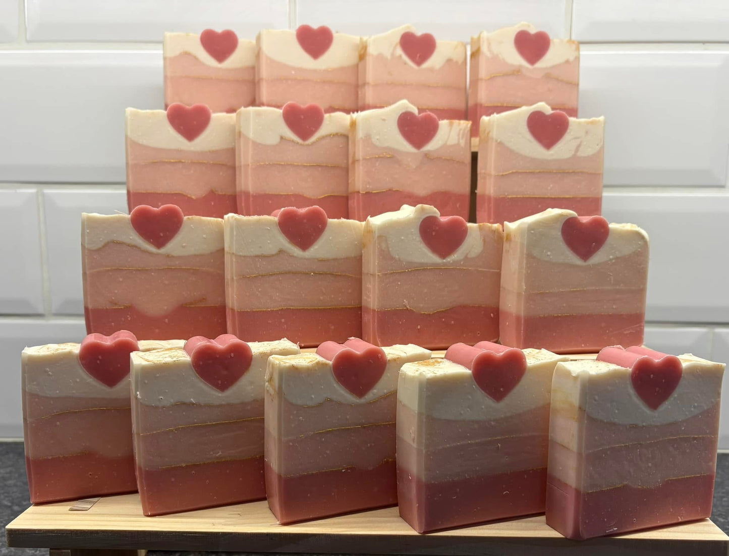 Valentines - Oud & Bergamot Handmade Soap Bar