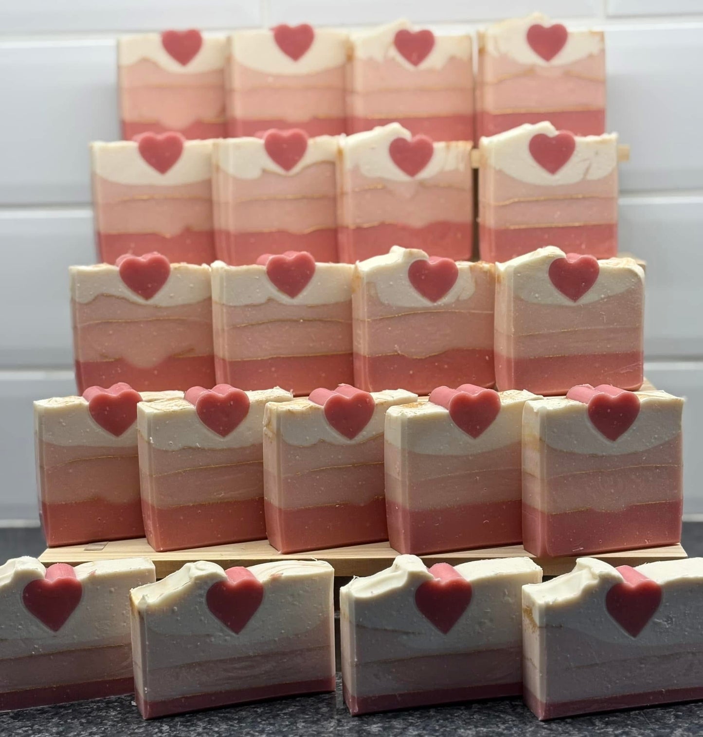 Valentines - Oud & Bergamot Handmade Soap Bar